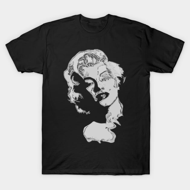 marilyn monroe portrait T-Shirt by hottehue